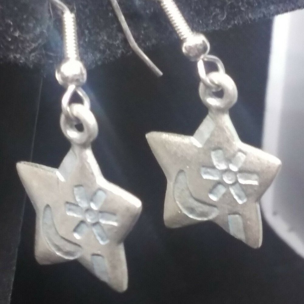 Celestial Stars Moons Earrings
